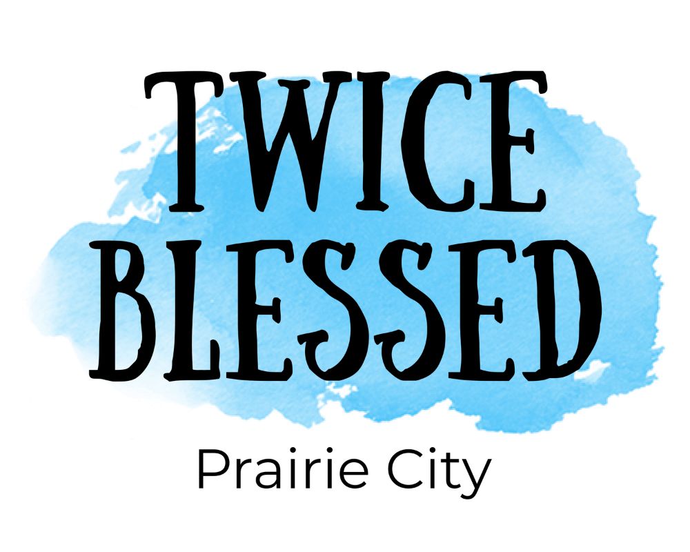 Twice Blessed Prairie City Logo