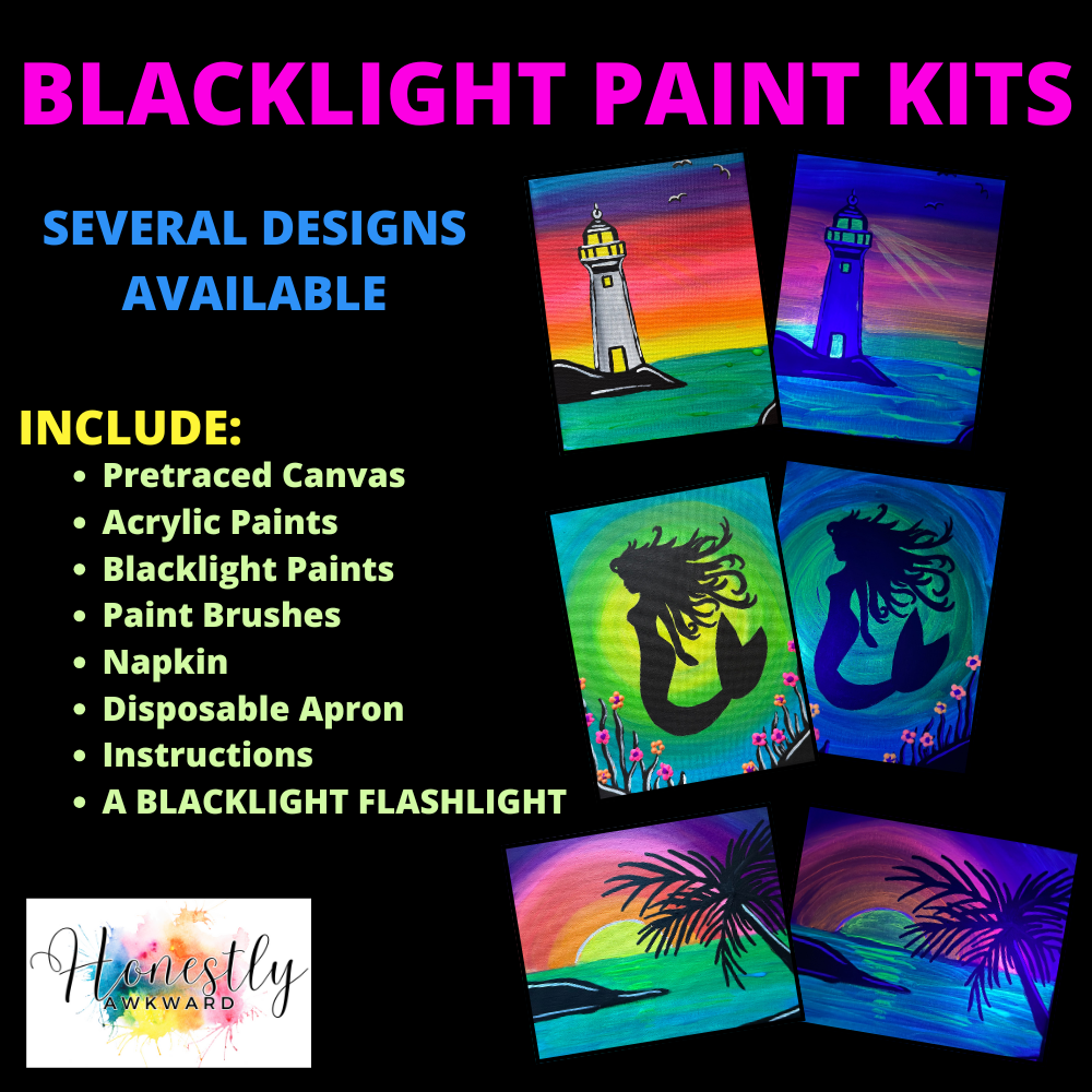 BLACKLIGHT PAINT KITS