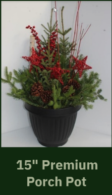 15 inch Premium Porch Pot