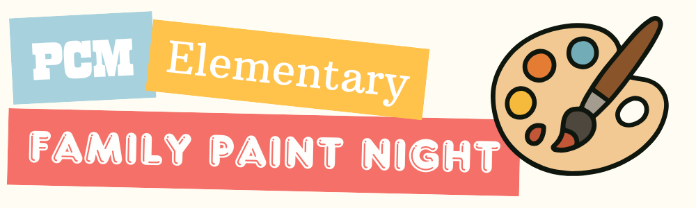 Family Paint Night Banner